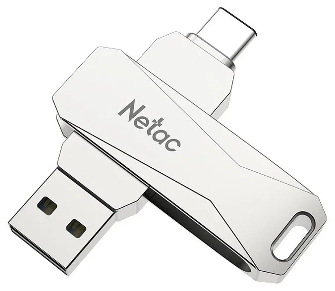 Флэш-накопитель Netac U782C USB3.0+TypeC Dual Flash Drive 512GB up to 130MB/s NT03U782C-512G-30PN - фото 1 - id-p116500787
