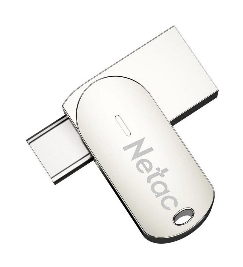 Флэш-накопитель Netac U785C USB3.0+TypeC Dual Flash Drive 32GB up to 130MB/s NT03U785C-032G-30PN - фото 1 - id-p116500789