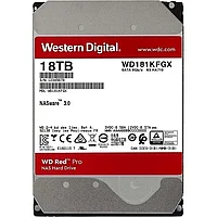 Жёсткий диск HDD 18 Tb Western Digital Red Pro WD181KFGX