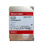 Жёсткий диск HDD 22 Tb Western Digital Red Pro WD221KFGX