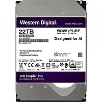 Жесткий диск HDD 22 Tb Western Purple Pro WD221PURP