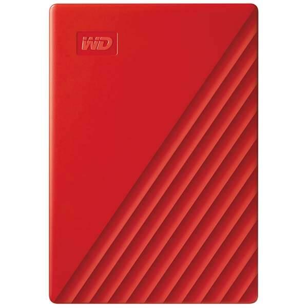 Внешний жесткий диск 4Tb WD My Passport WDBPKJ0040BRD-WESN Red - фото 1 - id-p116500966