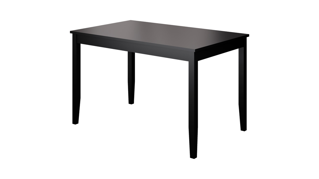 ЛЫМ (Лерхамн) стол 118x74,черный, фото 1