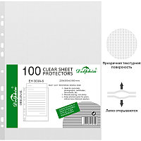 Файл-вкладыш Dolphin А4, 60 мкн 100 штук в упаковке