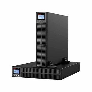 ИБП EAST EA900 PRO 1000VA, On-Line, универсальный (Tower/Rack 19'' 2U), LCD, RS-232/USB/EPO, батарея 12В×7А·ч×3, 1×IEC + 2