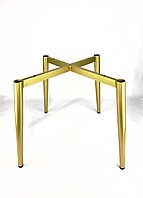 Основание стула, сталь, высота 42 см, под золото