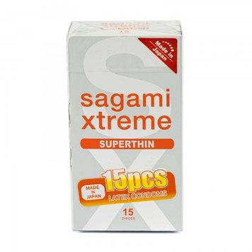 Презервативы SAGAMI Xtreme 0.04мм ультратонкие 15шт.