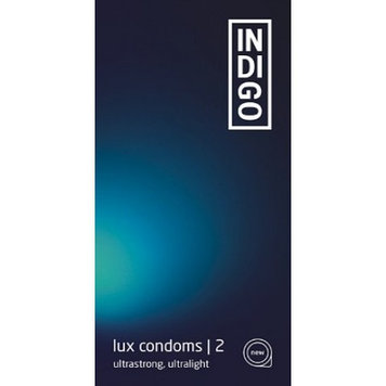 Презервативы INDIGO LUX № 2 ультрапрочные и ультратонкие (2 шт.)