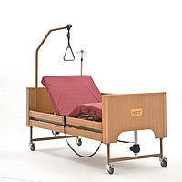 Кровать медицинская функциональная в текстильном чехле, MET TERNA COLOR