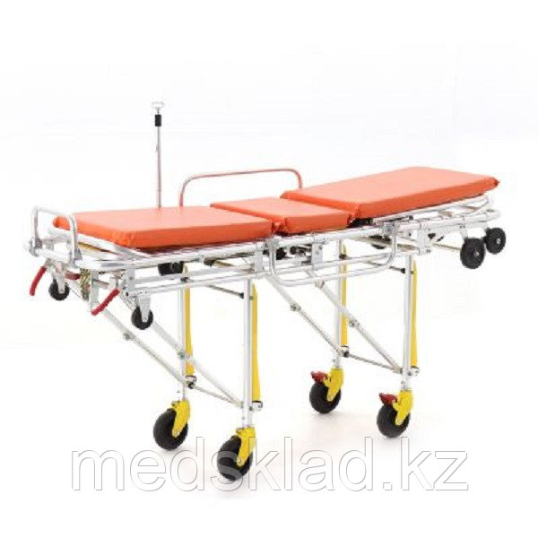 Каталка для автомобилей скорой медицинской помощи Med-Mos YDC-3A со съемными носилками - фото 3 - id-p116629998