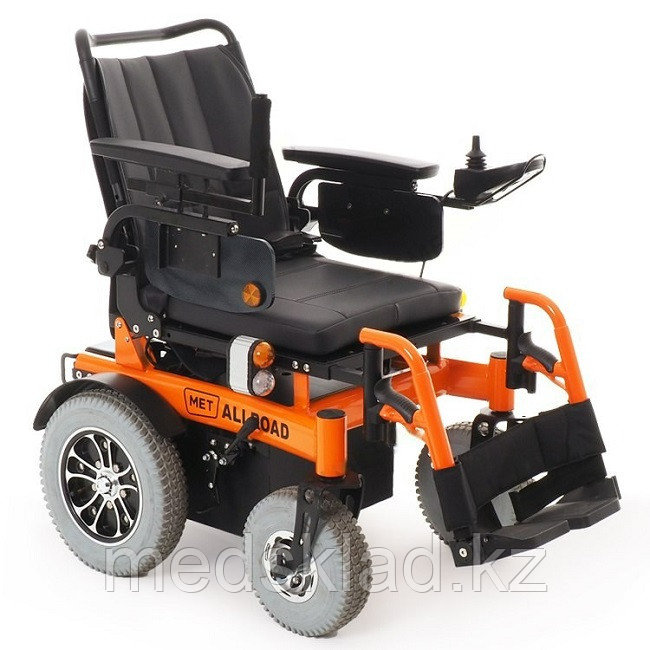 Кресло-коляска электроприводное, с максимальной скоростью 10 км/ч MET ALLROAD C21 - фото 1 - id-p116630027