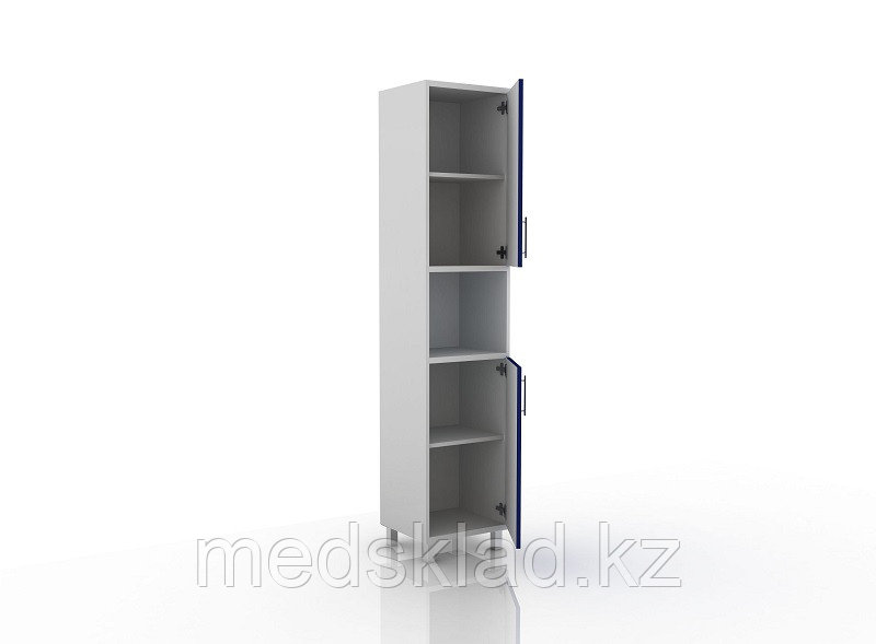 Шкаф для документов (верх и низ глухие дверцы, в средней части ниша открытая) 105-001-17 - фото 3 - id-p116634873