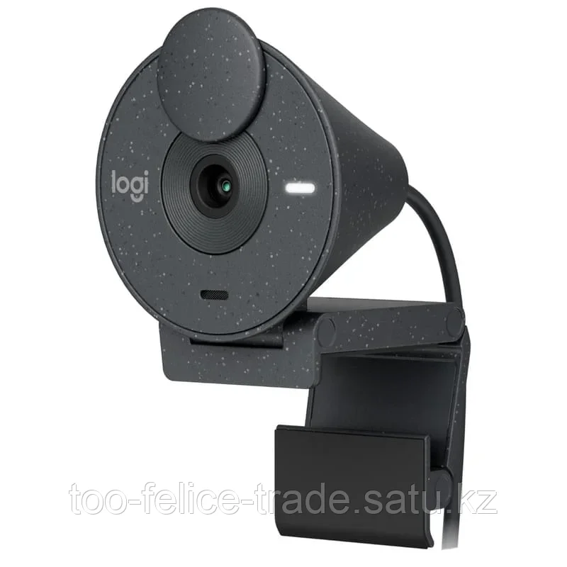 Вэб-камера LOGITECH Web camera Brio 300 Full HD, Black - фото 1 - id-p116415988