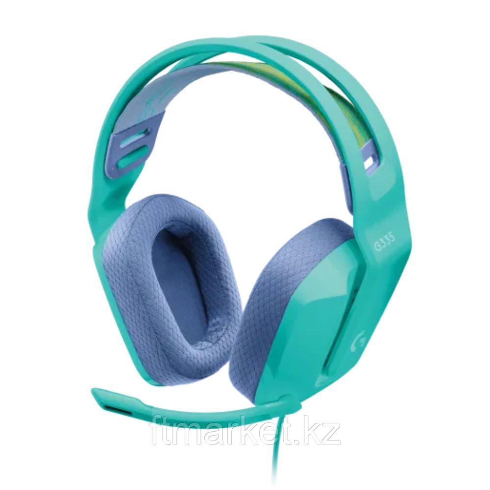 Наушники LOGITECH PC headset LOGITECH G335, Green, фото 1