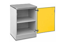 Шкаф нижний для хранения инструментов и перевязочного материала (с полками, одностворчатый)