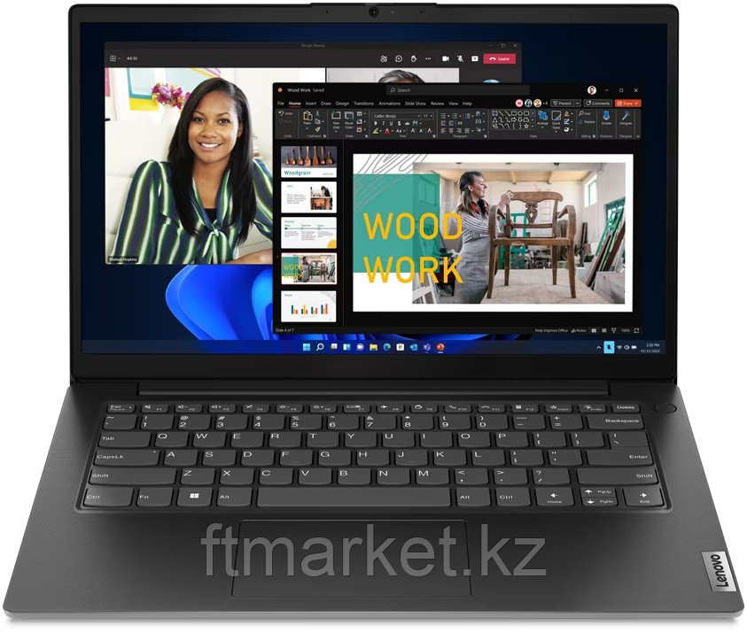 Ноутбук Lenovo V14 14"FHD/Ryzen 5-7520u/16gb/512gb/Nos (82YT00LURU), фото 1