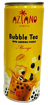Чай молочный Aziano Bubble Tea Манго с семенами конжака 250 мл (24шт-упак)