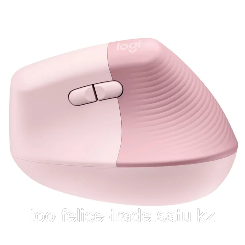 LOGITECH Lift Bluetooth Vertical Ergonomic Mouse - ROSE/DARK ROSE - фото 2 - id-p116418015