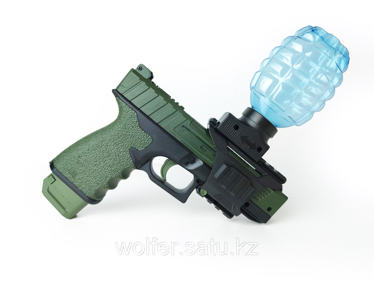 Пистолет Glock J-shot Орбиз / зеленый - фото 3 - id-p116635770