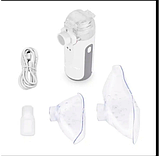 Меш ингалятор небулайзер для детей и взрослых от компании Mesh nebulizer., фото 3