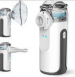 Меш ингалятор небулайзер для детей и взрослых от компании Mesh nebulizer., фото 4