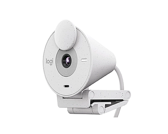 LOGITECH Brio 300 Full HD webcam - OFF-WHITE - USB-C