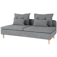 LINTU диван,ткань Prince Ash,серый