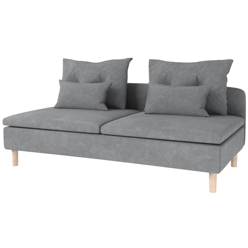 LINTU диван,ткань Prince Ash,серый - фото 3 - id-p116635799