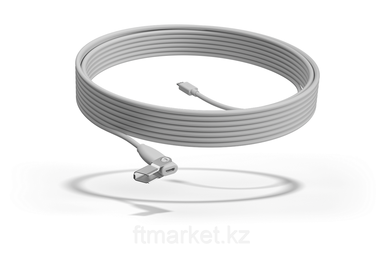 LOGITECH EXTENTION CABLE for Rally Mic Pod WHITE 10M - WW, фото 1