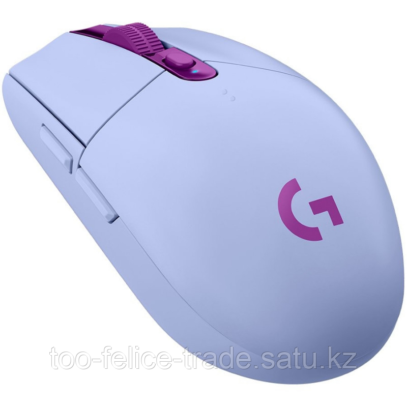 LOGITECH G305 LIGHTSPEED Wireless Gaming Mouse - LILAC - EER2 - фото 1 - id-p116417752