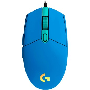 LOGITECH G102 LIGHTSYNC Corded Gaming Mouse - BLUE - USB - EER - фото 1 - id-p116417753