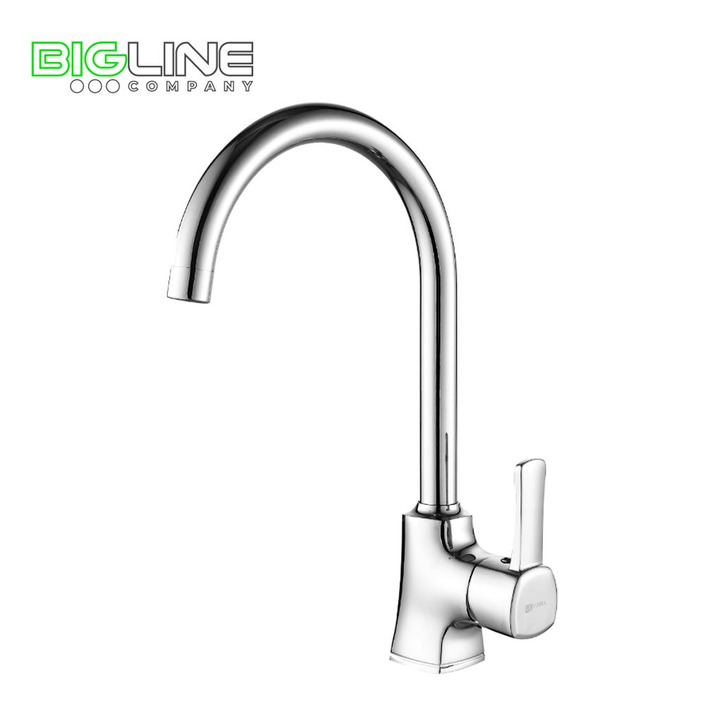 Смеситель LEMARK LM0505C Evitta для кухни с высоким поворотным изливом, хром