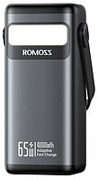 Romoss PMT40 Pro 40000 МАч сыртқы батареясы қара