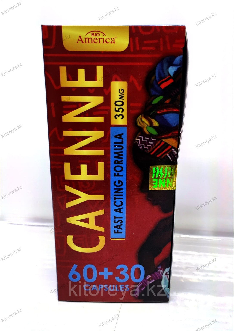 Капсулы для похудения Cayenne, 60+30 капсул, фото 1