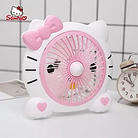 Настольный Электрический вентилятор Hello Kitty, 220 В,