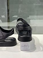 Качественные женские сандалии черного цвета. Удобная летняя женская обувь. 38
