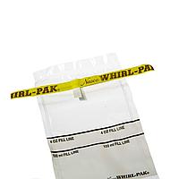Пакеты для проб стерильные Nasco Whirl-Pak, Ш-7.5 см x В-12.5 см, объем 58 ml