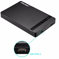 Корпус (кейс) для HDD / SSD 2.5" USB 3.1 Type-C (черный)