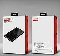 Корпус (кейс) LENOVO S-02 для HDD / SSD 2.5" USB 3.0 (черный)
