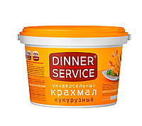 Крахмал кукурузный УНИВЕРСАЛЬНЫЙ DINNER SERVICE, пластиковое ведро 1,25 кг