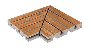 WOOD LIZANA Cerezo Ángulo rejilla izda/dcha2 24,5x33 cm