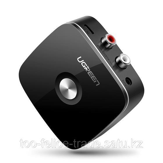 Приемник ресивер звука UGREEN CM123 Wireless Bluetooth Audio Receiver 5.0 with 3.5mm and 2RCA Adapter with - фото 1 - id-p116368644