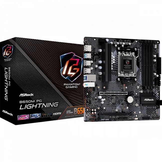 Материнская плата ASRock B650 PG LIGHTNING