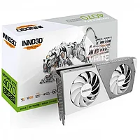 Видеокарта Inno3D GeForce RTX4070 SUPER Twin X2 OC WHITE 12G N407S2-126XX-186162W