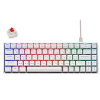 Клавиатура игровая 2E GAMING KG380 RGB 68key Gateron Red Switch BT/USB White Ukr 2E-KG380UWT-RD