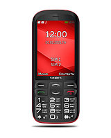 Мобильный телефон teXet TM-B409 цвет чёрный-красный TM-B409 чёрный-красный