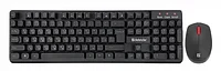Комплект беспроводной клавиатура+мышь Defender Milan C-992 RU черный 45992
