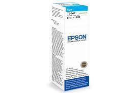 Контейнер с чернилами Epson C13T66424A L100/L200 Cyan ink bottle 70ml