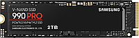 Твердотельный накопитель 2000Gb SSD Samsung 990 PRO NVMe M.2 MZ-V9P2T0BW