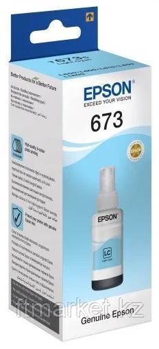 Контейнер с чернилами Epson C13T67354A L800 Light Cyan ink bottle 70ml, фото 1